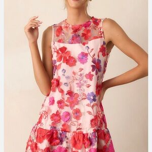 Never worn, Just Me floral dress, size M
